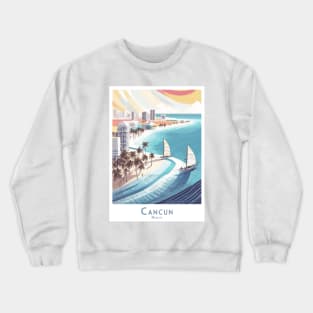 Mexico - Cancun Beachfront Bliss Crewneck Sweatshirt